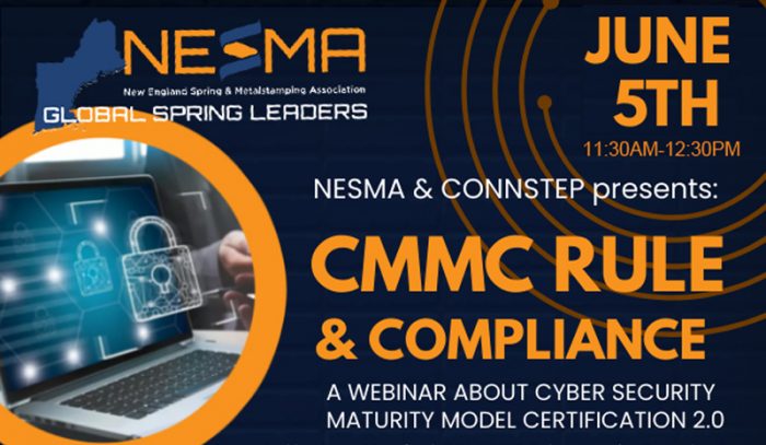 CMMC Rule and Compliance Live Webinar – Nesma New England Spring ...